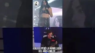 &iexcl;LALI LE PEG&Oacute; LA HUMILLADA DEL A&Ntilde;O A MILEI!