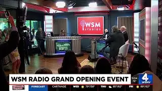 WSM Radio unveils new studio