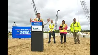 Secretary Pete Buttigieg visits MDOT&rsquo;s US-127/I-496