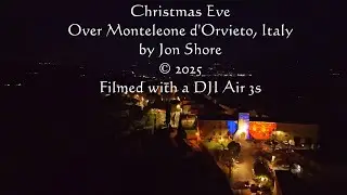 Christmas Eve 2025 over Monteleone d'Orvieto, Italy by Jon Shore HD