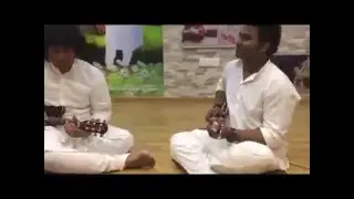 Mandolin Rajesh And Music Director Devi Sri Prasad (DSP) Playing Mandolin