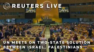 LIVE: UN meets on two-state solution between Israel, Palestinians