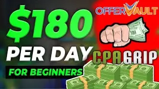 EASY $180.00/Day with CPA Marketing for FREE | Cpagrip Tutorial