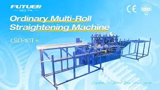LSD-10T Ordinary Multi-roller Straightening Machine+High speed for demanding surface preparation