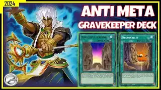 GRAVEKEEPER DECK WITH ANTI META COMBO ANDROID GAMEPLAY APRIL 2024 | YUGIOH DUEL LINKS