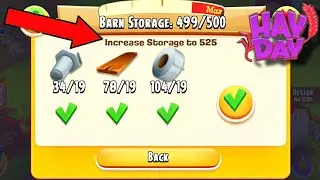  Barn Full! 499/500 &rarr; 525 Upgrade 😱 | Hay Day Big Storage Boost! @GamingHome.9 