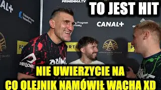 Olejnik zakumplował się z Wachem! Będą razem walczyć?