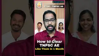 🤩 How to Clear TNPSC - AE in 30 days 🤷 CTSE - TNPSC AE 2025 #tnpscae