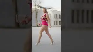@NeringaKriziute - Pink shorts boss | 4K VIDEO