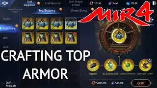 MIR4 - Crafting Legend Top Armor as free to play