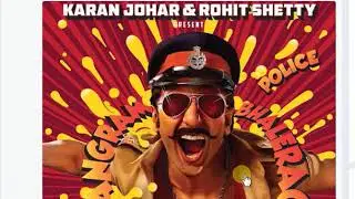 Simmba Movie Poster Starring Ranveer Singh