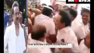 STALIN  ATTACK  BY ADMK MLA IN  ASSEMBLEY l MASS PROTEST IN MARINA BY DMK