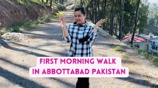 First Morning Walk! City of Pine! |Today With Zainab