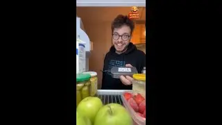 Quand tu essayes les astuces des geek dans ton frigo. #shorts