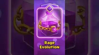 🟣🧪 Rage Evolution #clashroyale