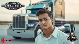AMERICAN TRUCK SIMULATOR | CONVOY MODE | HINDI GAMEPLAY | RUDRA YT LIVE #ats #atsconvoy #live