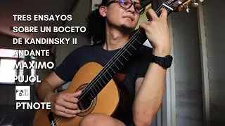 Patommavat plays &ldquo;Tres Ensayos sobre un Boceto de Kandinsky: II Andante&rdquo; by Maximo Pujol