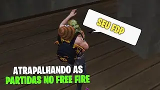 IRRITANDO ALEAT&Oacute;RIOS NO FREE FIRE - ( FREE FIRE )