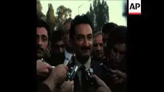UPITN 27 9 74 EX PRESIDENT OF TURKEY GIVES PRESS INTERVIEW
