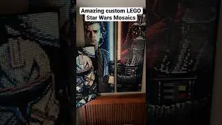 Custom LEGO Star Wars mosaics