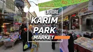 Lahore Karim Park Market Visit - Insta 360 One R.