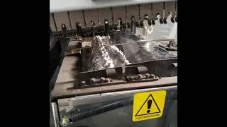 Wave Soldering Machine Waves on EMS Stallion Finger Conveyor Machine