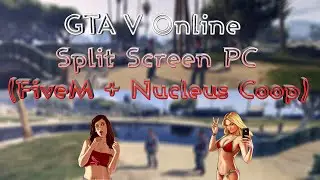 GTA V Online Split Screen PC (FiveM + Nucleus Coop) Two Player Mod tutorial FAQ