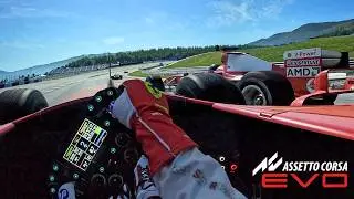 Online Chaos with the Ferrari F2004 | AC EVO