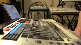 Safe Haven: Roland MC-808 groovebox, synthesizer house and electro techno style demo  #1