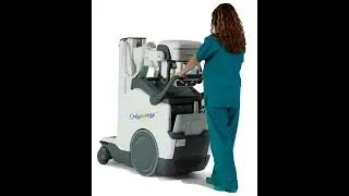 AMRAD Medical Odyssey Plus Mobile X-Ray System with Canon DR