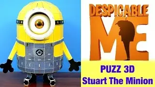 Despicable Me Stuart The Minion Puzz 3D Puzzle Toy Video