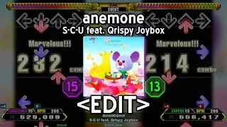 「DDR EDIT」 anemone (CHALLENGE 15 & EXPERT 13)
