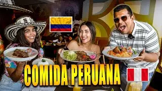 😱🇨🇴Colombiana Reacciona a la Comida Criolla del PERÚ 🤔🇵🇪