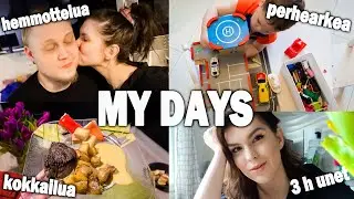 MY DAYS: 2-vuotiaan kanssa taidenäyttelyssä, perhearkea & miksi syödään joskus 24h jäätelöä 👀😅