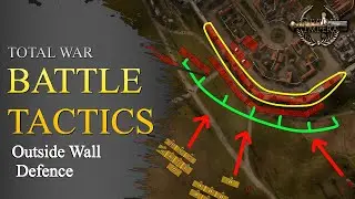 Total War Siege Defence Tactics - Outside Wall deployment [Total War Rome 2 ~ Divide et Impera] #12