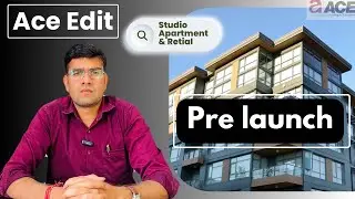 Ace Group New Launch | Studio Apartment & Retail Shop | Yamuna Expressway#aceedit #acegroup 