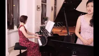 #RichardStrauss #Cäcilie #リヒャルトシュトラウス#ツェツィーリエに R.Strauss: Cäcilie Sopr. Hana Lee, Pf: T. Ichimura
