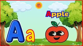 ABC Phonics for Kids 🔠 | Two Words Alphabet Learning | A for Apple & More | Chu Happy Kids