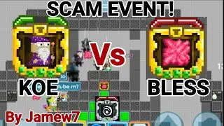 Guild Event Scam! + Top 1 Guild HOW!? (KOE VS BLESS) ft. PeterW OMG!! - Growtopia
