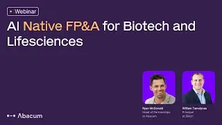 FP&A на базе ИИ для биотехнологий и наук о жизни