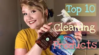 Top 10 Cleaning Products! // Top 10 Favorites