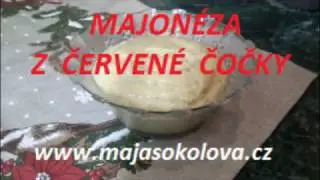 Majon&eacute;za z červen&eacute; čočky