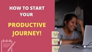 5 Tips to start your productivity journey |Productivity| Beginners| #productivity #change #selfcare