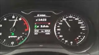 Audi A3 Sportback 1.4 TFSI g-tron S tronic | acceleration test