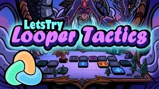 Looper Tactics: First Look and Gameplay! Roguelike Deck-Builder w/ Permanent Upgs | Free Steam Demo