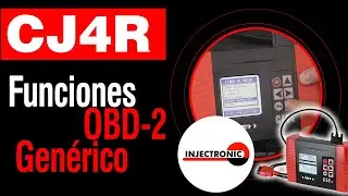 Aprende acceder al menú y funciones del programa OBD2 genérico del CJ4R, Prof. Marco A. Ballinas