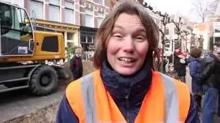 Vuilcontainer legt Leidse historie bloot