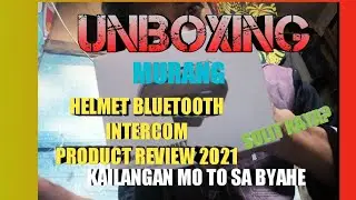 Murang Bluetooth Intercom| Product review & unboxing | Kailangan mo to pag byahe sa toktok