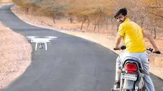 ड्रोन कितना तेज ऊड़ सकता है ? Full Speed Test of Dji Phantom 4 pro drone ! drone speed test