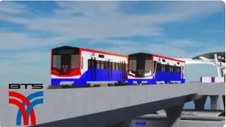 Robiox รถไฟฟ้า BTS มีการอัพเดทใหม่ดีมากๆ @TotoPZTTTE  ep 5